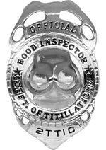 Load image into Gallery viewer, Boob Inspector Badge
