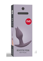 Load image into Gallery viewer, Bootie Fem Anal Plug - Dark Taupe - Tan
