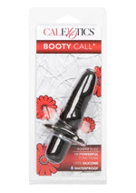 Load image into Gallery viewer, Booty Call Booty Buzz Silicone Vibrating Butt Plug - Black
