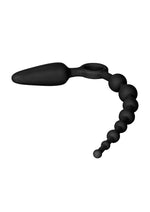 Load image into Gallery viewer, Booty Call Booty Double Dare Silicone Vibrating Butt Plug with Anal Beads
