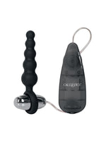 Load image into Gallery viewer, Booty Call Booty Shaker Silicone Vibrating Butt Plug with Remote Control - Black
