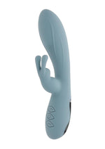 Load image into Gallery viewer, Boss Bunny Rechargeable Silicone Rabbit Vibrator - Blue
