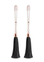 Load image into Gallery viewer, Bound Nipple Clamps T1 - Black/Metal/Rose Gold
