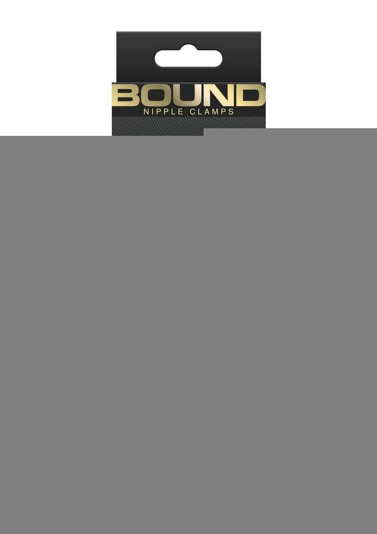 Bound Nipple Clamps T1 - Metal/Red/Rose Gold