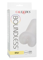 Load image into Gallery viewer, Boundless Anus Masturbator - Frost/White
