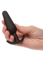 Load image into Gallery viewer, Boundless Vibrating Slim Plug Rechargeable Silicone Anal Plug