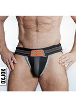 Load image into Gallery viewer, Bulgar Pumper Sack Slider Jock - Black Iron - Medium