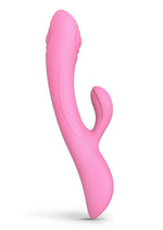 Load image into Gallery viewer, Bunny and Clyde Rechargeable Silicone Rabbit Vibrator - Pink/Pink Passion