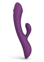 Load image into Gallery viewer, Bunny and Clyde Rechargeable Silicone Rabbit Vibrator - Purple/Purple Rain