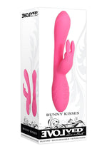Load image into Gallery viewer, Bunny Kisses Rechargeable Silicone Rabbit Vibrator - Pink
