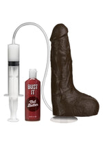 Load image into Gallery viewer, Bust It Squirting Dildo - Black - 8.5in
