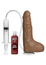 Load image into Gallery viewer, Bust It Squirting Dildo - Chocolate - 8.5in
