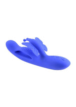 Load image into Gallery viewer, Butterfly Dreams Rechargeable Silicone Dual Stimulating Vibrator
