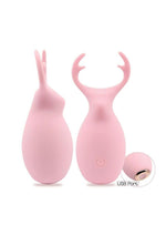 Load image into Gallery viewer, Buzzy Buddy Hello My Deer Rechargeable Silicone Clitoral Stimulator - Pink
