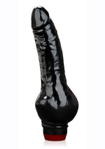 Load image into Gallery viewer, C and B Gear Vibrating Anal Dildo - Black - 5in
