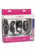 Load image into Gallery viewer, Calexotics Silicone Foreplay Kegel Ball Kit with Remote Control - Black
