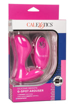 Load image into Gallery viewer, Calexotics Silicone Rechargeable G-Spot Arouser Vibrator with Remote Control - Pink
