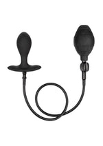 Load image into Gallery viewer, Calexotics Weighted Silicone Inflatable Plug - Black
