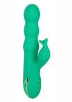 Load image into Gallery viewer, Califormia Dreaming Sonoma Satisfyer Rechargeable Silicone Vibrator - Green
