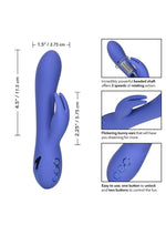 Load image into Gallery viewer, California Dreaming Beverly Hills Bunny Silicone USB Rechargeable Multifunction Waterproof
