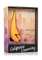 Load image into Gallery viewer, California Dreaming Hollywood Hottie Rechargeable Silicone Compact Vibrator - Orange
