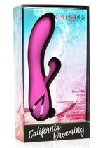 Load image into Gallery viewer, California Dreaming Malibu Minx Rechargeable Silicone Vibrator - Purple
