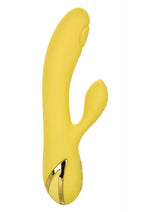 Load image into Gallery viewer, California Dreaming San Diego Seduction Rechargeable Silicone Rabbit Vibrator - Yellow
