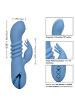 Load image into Gallery viewer, California Dreaming Santa Cruz Coaster Silicone Rechargeable Rabbit Vibrator
