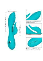 Load image into Gallery viewer, California Dreaming Santa Monica Starlet Rechargeable Silicone Thumping Vibrator
