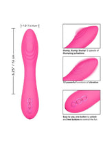 Load image into Gallery viewer, California Dreaming Surf City Centerfold Rechargeable Silicone Vibrator

