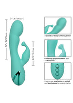 Load image into Gallery viewer, California Dreaming Tahoe Temptation Silicone Rechargeable Rabbit Vibrator
