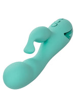 Load image into Gallery viewer, California Dreaming Tahoe Temptation Silicone Rechargeable Rabbit Vibrator - Green
