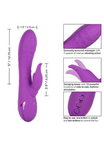 Load image into Gallery viewer, California Dreaming Valley Vamp Rechargeable Silicone Vibrating Massager
