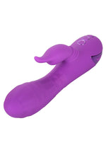 Load image into Gallery viewer, California Dreaming Valley Vamp Rechargeable Silicone Vibrating Massager - Purple
