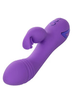 Load image into Gallery viewer, California Dreaming West Coast Wave Rider Silicone Rechargeable Rabbit Vibrator - Purple
