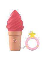 Load image into Gallery viewer, Cand'ice Rechargeable Silicone Clitoral Stimulator - Raspberry Jolly - Red