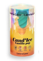 Load image into Gallery viewer, Cand'ice Rechargeable Silicone Clitoral Stimulator - Vanilla Pop - Vanilla