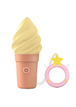 Load image into Gallery viewer, Cand'ice Rechargeable Silicone Clitoral Stimulator - Vanilla Pop - Vanilla