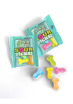 Load image into Gallery viewer, Candyprints Suck A Bag Of Sour Dicks Assorted Flavors - 25 Packs/Per Bag