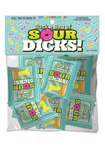 Load image into Gallery viewer, Candyprints Suck A Bag Of Sour Dicks Assorted Flavors - 25 Packs/Per Bag