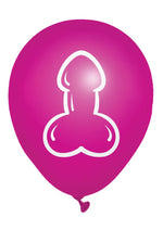 Load image into Gallery viewer, Candyprints Super Fun Penis Balloons - Assorted Colors - 8 Per Bag
