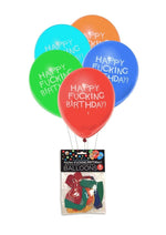 Load image into Gallery viewer, Candyprints X-Rated Birthday Balloons - Assorted Colors - 8 Per Bag
