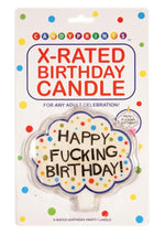 Load image into Gallery viewer, Candyprints X-Rated Birthday Candle
