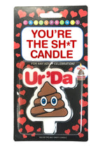 Load image into Gallery viewer, Candyprints Your The Sh*t Party Candle
