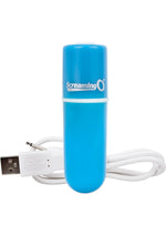 Load image into Gallery viewer, Charged Vooom Rechargeable Waterproof Bullet Vibrator - Blue
