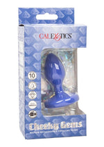 Load image into Gallery viewer, Cheeky Gems Rechargeable Silicone Vibrating Probe - Blue - Medium
