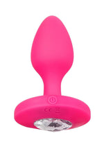 Load image into Gallery viewer, Cheeky Gems Rechargeable Silicone Vibrating Probe - Pink - Medium

