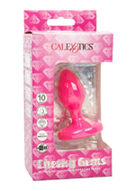 Load image into Gallery viewer, Cheeky Gems Rechargeable Silicone Vibrating Probe - Pink - Medium
