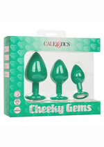 Load image into Gallery viewer, Cheeky Gems Silicone Anal Training Kit - Green