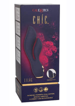 Load image into Gallery viewer, Chic Lilac Rechargeable Silicone Rabbit Vibrator - Blue
